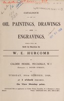 view Sales catalogues: Hurcomb