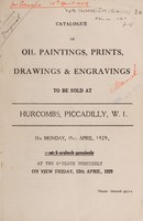 view Sales catalogues: Hurcomb