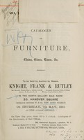 view Sales catalogues: Knight, Frank & Rutley