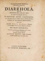 view Dissertatio medica inauguralis, de diarrhoeâ ... / ex auctoritate ... Guilielmi Jacobi 's Gravesande ... pro gradu doctoratus ... eruditorum examini submittit Joannes Rutty.