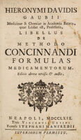 view Libellus de methodo concinnandi formulas medicamentorum / [Hieronymus David Gaubius].