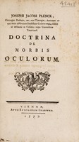 view Doctrina de morbis oculorum / Josephi Jacobi Plenck.