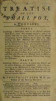 view A treatise of the small pox. In two parts / By Theophilus Lobb.