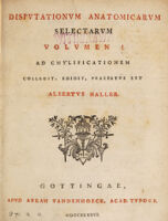 view Disputationum anatomicarum selectarum volumen I[-VII] ... / collegit, edidit, praefatus est A. Haller.