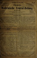 view Ueber den Einfluss der mechanischen Reizung des Halssympathicus auf die Circulationsverhältnisse im Kopfe und speciell in den Retinalgefässen : Vorläufige Mitteilung / von G. von Cederschiöld.