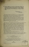 view Dr. Page's report to the Local Government Board on the sanitary state of the adjoining urban sanitary districts of Clee-with-Weelsby and Great Grimsby, with reference to the prevalence of enteric fever there / [David Page].