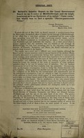 view Dr. Ballard's interim report to the Local Government Board on an inquiry at Middlesbrough and its neighbourhood, as to an epidemic of so called "pneumonia", but which was infact a specific "pleuro-pneumonic fever" / [Edward Ballard].