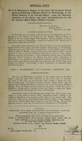 view Dr. G.S. Buchanan's report to the Local Government Board upon an outbreak of enteric fever at Wadebridge, in the rural district of St. Columb Major, upon the sanitary condition of the place and upon administration by the St. Columb Major Rural District Council / [G.S. Buchanan].