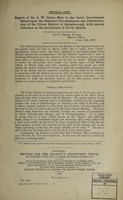 view Report of Dr. L.W. Darra Mair to the Local Government Board upon the sanitary circumstances and administration of the urban district of Gainsborough, with special reference to the prevalence of fever therein / [L.W. Darra Mair].