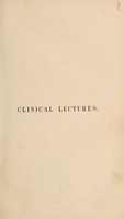 view Lectures on clinical medicine / [John Hughes Bennett].