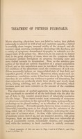 view Observations on the treatment of phthisis pulmonalis / by John Hughes Bennett.