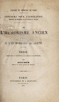 view De l'humorisme ancien comparé à l'humorisme moderne / [Sigismond Jaccoud].