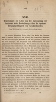 view Bemerkungen zur Lehre von der Entwickelung der Carcinome nebst Beobachtungen über die spontane Bewegungsfähigkeit von Geschwülstzellen / von William H. Carmalt.