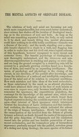 view The mental aspects of ordinary disease / by J. Milner Fothergill.