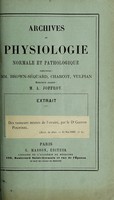 view Des tumeurs mixtes de l'ovaire / par Gaston Poupinel.