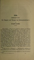 view Zur Diagnose und Therapie des Gebärmutterkrebses / von Leopold Landau.