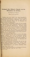 view Nochmals über Ribbert's Theorie von der Histogenese des Krebses / von G. Hauser.