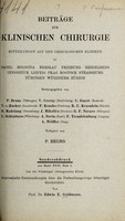 view Anatomische Untersuchungen über die Verbreitungswege bösartiger Geschwülste / von Edwin E. Goldmann.