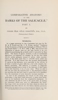 view Comparative anatomy of the barks of the salicaceae. Pt. 1 / by Pierre Élie Félix Perrédès.