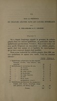 view Sur la présence de cellules géantes dans les cancers épithéliaux / par G. Delamare et P. Lecène.