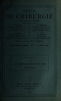 view Les tumeurs mixtes du sein / par P. Lecène.