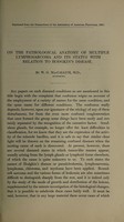 view On the pathological anatomy of multiple lymphosarcoma and its status with relation to Hodgkin's Disease / by W.G. MacCallum.