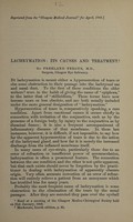 view Lachrymation : its causes and treatment / by Freeland Fergus.