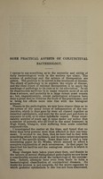 view Some practical aspects of conjunctival bacteriology / [Freeland Fergus].