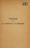 view Essai sur l'histoire des angines au cours du XIXe siècle / [André Daulnoy].