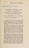 view Symmetrical necrosis of the cortex of the kidneys associated with suppression of urine in women shortly after delivery / by H.D. Rolleston.