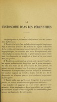 view La cystoscopie dans les péricystites. Diagnostic et traitement des calculs de la prostate / par O. Pasteau.