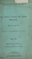 view John Dalton's lectures and lecture illustrations.