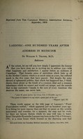 view Laennec-one hundred years after the address in medicine / [William Sydney Thayer].