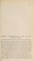 view 1:3-Benzodiazolearsinic acids and their reduction products : by Robert Reginald Baxter and Robert George Fargher.