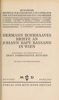 view Briefe en Johann Bapt. Bassand in Wien / ausgewählt und eingeleitet von Ernst Darmstaedter.