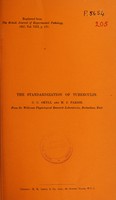 view The standardization of tuberculin / C.C. Okell and H.J. Parish.