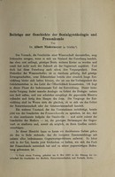 view Beiträge zur Geschichte der Sozialgynäkologie und Frauenkunde / von Albert Niedermeyer.