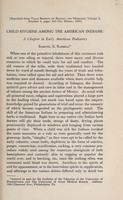 view Child hygiene among the American Indians : a chapter in early American pediatrics / Samuel X. Radbill.