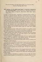 view The response of the guinea-pig ileum to electrical stimulation by coaxial electrodes / by W.D.M. Paton.