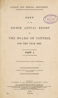 view Annual report of the Board of Control : 4th, 1917.