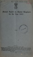 view Annual report on mental hospitals : 1951.