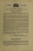 view Improvements in trusses / [William Furness].