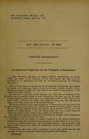 view An improved preparation for the treatment of rheumatics / [Erik Wilhelm Grõnberg].