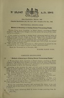 view Method of securing or closing dental vulcanising flasks / [Walter Paton Scott].