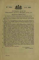 view An appliance for preventing sound from entering the ear / [Mabel Mary Vaughan].