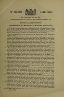 view Improvements in the manufacture of moulds for rubber teats / [Martin Dunphy Armstrong].