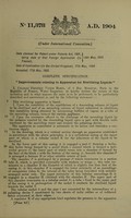 view Improvements relating to apparatus for sterilizing liquids / [Charles Frédéric Victor Morel].