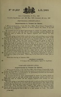 view Improvements in trusses for hernia / [William Gabriel].