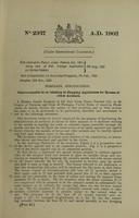 view Improvements in or relating to gagging appliances for horses or other animals / [Robert Joseph Fleming].