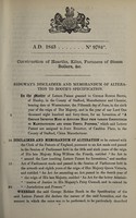 view Disclaimer and memorandum of alteration of John Ridgway to specification of George Robins Booth : construction of hearths, kilns, furnaces of steam boilers, &c.